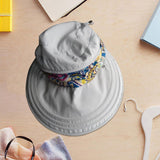 Maxbell Maxbell Womens Sun Hat Fishing Cap Outdoor Casual Sunhat with Neck Protector Scarf Gray