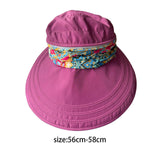 Maxbell Maxbell Womens Sun Hat Fishing Cap Outdoor Casual Sunhat with Neck Protector Scarf Purple