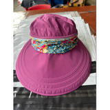 Maxbell Maxbell Womens Sun Hat Fishing Cap Outdoor Casual Sunhat with Neck Protector Scarf Purple