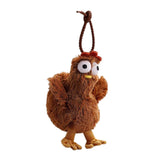 Maxbell Maxbell Animal Keychain Creative Hanging Key Pendant for New Year Gifts Key Backpack Brown