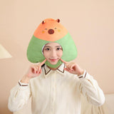 Maxbell Capybara Zongzi Hat Headpiece Capybara Headdress for Birthday Gifts Costumes