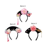 Maxbell Maxbell Chinese Headwear Traditional Decoration Kids Princess Headband Qing Headband Style A