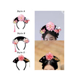 Maxbell Maxbell Chinese Headwear Traditional Decoration Kids Princess Headband Qing Headband Style A