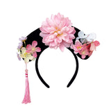 Maxbell Maxbell Chinese Headwear Traditional Decoration Kids Princess Headband Qing Headband Style A