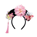 Maxbell Maxbell Chinese Headwear Traditional Decoration Kids Princess Headband Qing Headband Style A