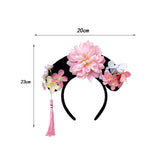 Maxbell Maxbell Chinese Headwear Traditional Decoration Kids Princess Headband Qing Headband Style A