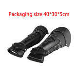 Maxbell Maxbell Medieval Arm Guards Stage Fancy Dress Arm Cuffs Men Women Medieval Vambraces Black