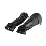 Maxbell Maxbell Medieval Arm Guards Stage Fancy Dress Arm Cuffs Men Women Medieval Vambraces Black