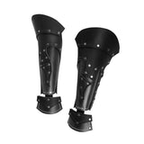 Maxbell Maxbell Medieval Arm Guards Stage Fancy Dress Arm Cuffs Men Women Medieval Vambraces Black