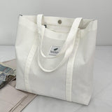 Maxbell Maxbell Tote Bag Lightweight Washable Women Cute Grocery Bag for Party Travel School White