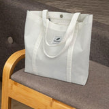 Maxbell Maxbell Tote Bag Lightweight Washable Women Cute Grocery Bag for Party Travel School White