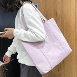 Maxbell Maxbell Tote Bag Lightweight Washable Women Cute Grocery Bag for Party Travel School Purple