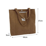 Maxbell Maxbell Tote Bag Lightweight Washable Women Cute Grocery Bag for Party Travel School Brown