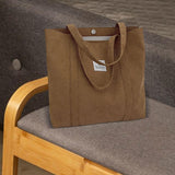 Maxbell Maxbell Tote Bag Lightweight Washable Women Cute Grocery Bag for Party Travel School Brown