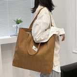 Maxbell Maxbell Tote Bag Lightweight Washable Women Cute Grocery Bag for Party Travel School Brown