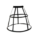 Maxbell Maxbell Cage Hoop Skirt Petticoat Crinoline Pannier Petticoat for Prom Dress Wedding Black