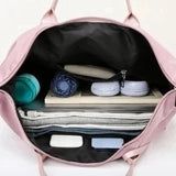 Maxbell Maxbell Sports Gym Bag Pouch Toiletry Travel Duffle Bag for Fitness Outdoor Exercise pink