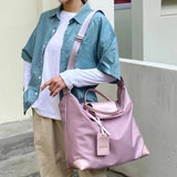 Maxbell Maxbell Sports Gym Bag Pouch Toiletry Travel Duffle Bag for Fitness Outdoor Exercise pink