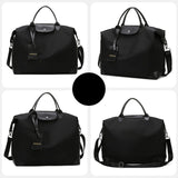 Maxbell Maxbell Sports Gym Bag Pouch Toiletry Travel Duffle Bag for Fitness Outdoor Exercise black