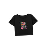 Maxbell Maxbell Women's Crop Soft Activewear T Shirt for Traveling Office Walking S