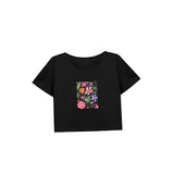 Maxbell Maxbell Women's Crop Soft Activewear T Shirt for Traveling Office Walking M