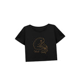 Maxbell Maxbell Womens Crop Top Soft Workout Cropped T Shirt for Traveling Street Daily Wear XXL