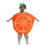 Maxbell Maxbell Kids Orange Costume Cute Dress up Outfit for Role Play Themed Party Carnival