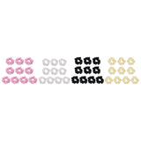 Maxbell Maxbell 10 Pieces Hair Scrunchies Lightweight Hair Rope Headdress for All Hair Types Pink