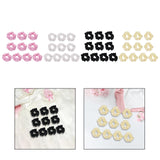 Maxbell Maxbell 10 Pieces Hair Scrunchies Lightweight Hair Rope Headdress for All Hair Types Pink