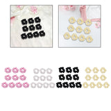 Maxbell Maxbell 10 Pieces Hair Scrunchies Lightweight Hair Rope Headdress for All Hair Types Pink