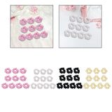 Maxbell Maxbell 10 Pieces Hair Scrunchies Lightweight Hair Rope Headdress for All Hair Types Pink