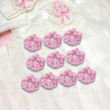 Maxbell Maxbell 10 Pieces Hair Scrunchies Lightweight Hair Rope Headdress for All Hair Types Pink