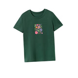 Maxbell Maxbell T Shirt for Women Summer Female Ladies Crewneck Tee for Trip Beach Traveling S