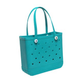 Maxbell Maxbell Beach Tote Bag Lightweight Waterproof Beach Handbag for Outdoor Holiday Shopping 38cmx13cmx32cm Blue