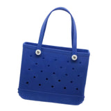 Maxbell Maxbell Beach Tote Bag Lightweight Waterproof Beach Handbag for Outdoor Holiday Shopping 48cmx24cmx36cm Royal Blue