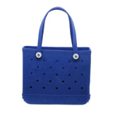 Maxbell Maxbell Beach Tote Bag Lightweight Waterproof Beach Handbag for Outdoor Holiday Shopping 48cmx24cmx36cm Royal Blue