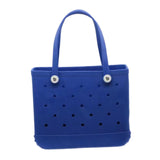 Maxbell Maxbell Beach Tote Bag Lightweight Waterproof Beach Handbag for Outdoor Holiday Shopping 48cmx24cmx36cm Royal Blue