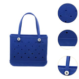 Maxbell Maxbell Beach Tote Bag Lightweight Waterproof Beach Handbag for Outdoor Holiday Shopping 48cmx24cmx36cm Royal Blue