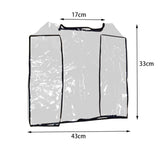 Maxbell Maxbell Handbag Cover Sturdy Universal Practical Outdoor Clear Bag Cover 43cm x 33cm