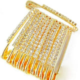 Maxbell Maxbell 12Pcs Decorative Brooch Sturdy Versatile Suit Brooch for Party Scarf Wedding Gold