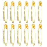 Maxbell Maxbell 12Pcs Decorative Brooch Sturdy Versatile Suit Brooch for Party Scarf Wedding Gold