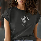 Maxbell Maxbell T Shirt for Women Summer Female Crewneck Tee for Office Backpacking Shopping L