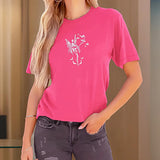 Maxbell Maxbell T Shirt for Women Summer Fashion Sportswear Basic Tee for Street S