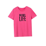 Maxbell Maxbell Women's T Shirt Summer Lightweight Crew Neck Tee for Vacation Travel Holiday M