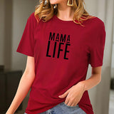 Maxbell Maxbell T Shirt for Women Summer Soft Ladies Short Sleeve Top for Vacation S