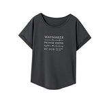 Maxbell Maxbell Women's T Shirt Summer Ladies Basic Tee Shirt for Commuting Walking Vacation M
