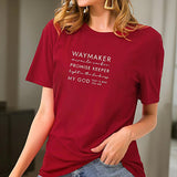 Maxbell Maxbell T Shirt for Women Summer Outfits Crew Neck Shirt for Office Travel Commuting M