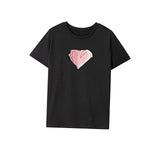 Maxbell Maxbell T Shirt for Women Summer Ladies Short Sleeve Top for Trip Shopping Traveling M