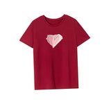 Maxbell Maxbell Womens T Shirt Summer Soft Breathable Basic Tee for Traveling Work Commuting L