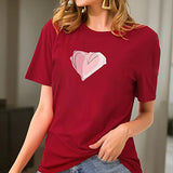 Maxbell Maxbell Womens T Shirt Summer Soft Breathable Basic Tee for Traveling Work Commuting L